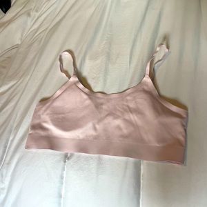 Light pink target bra